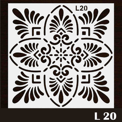 Craft Stencil 6x6 inch-L20