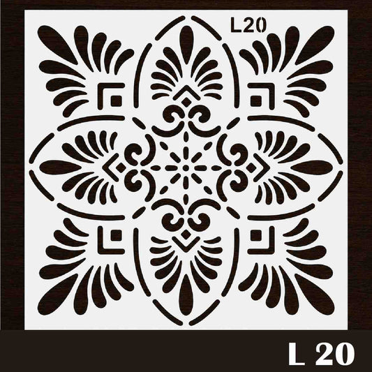 Craft Stencil 6x6 inch-L20