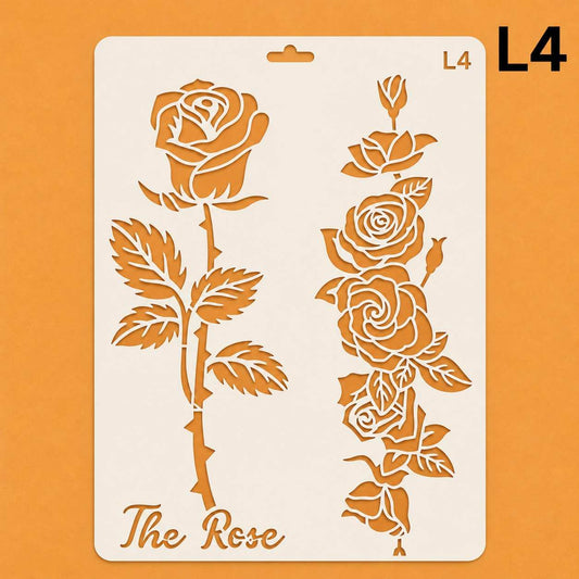 Craft Stencil A4 - L4