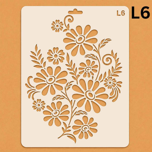 Craft Stencil A4 - L6