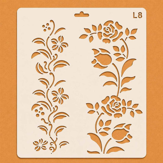 Craft Stencil A4 - L8