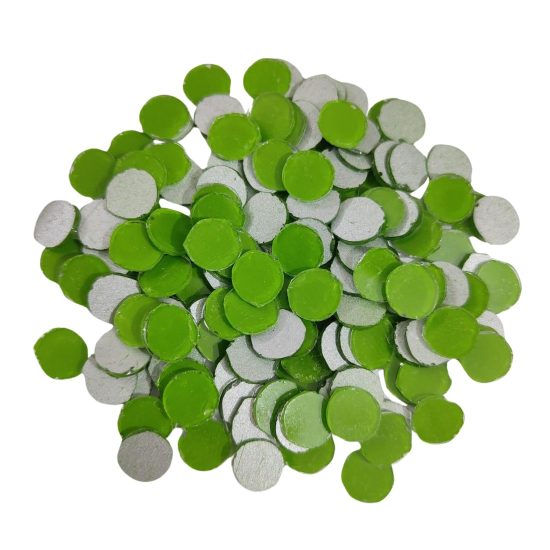 Color Glass Mirror- Round- 12MM