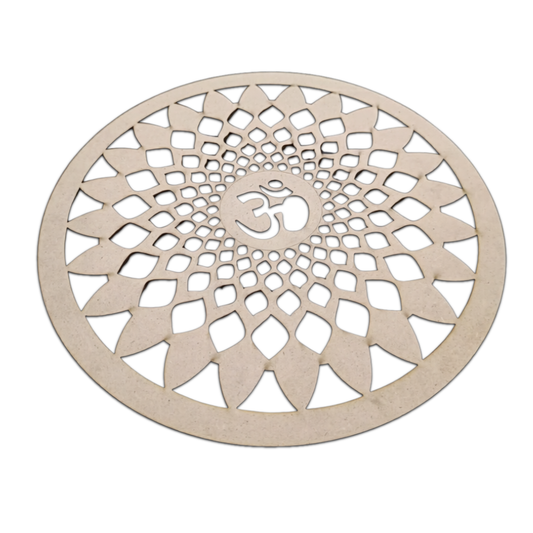 MDF Om Mandala Design- 2