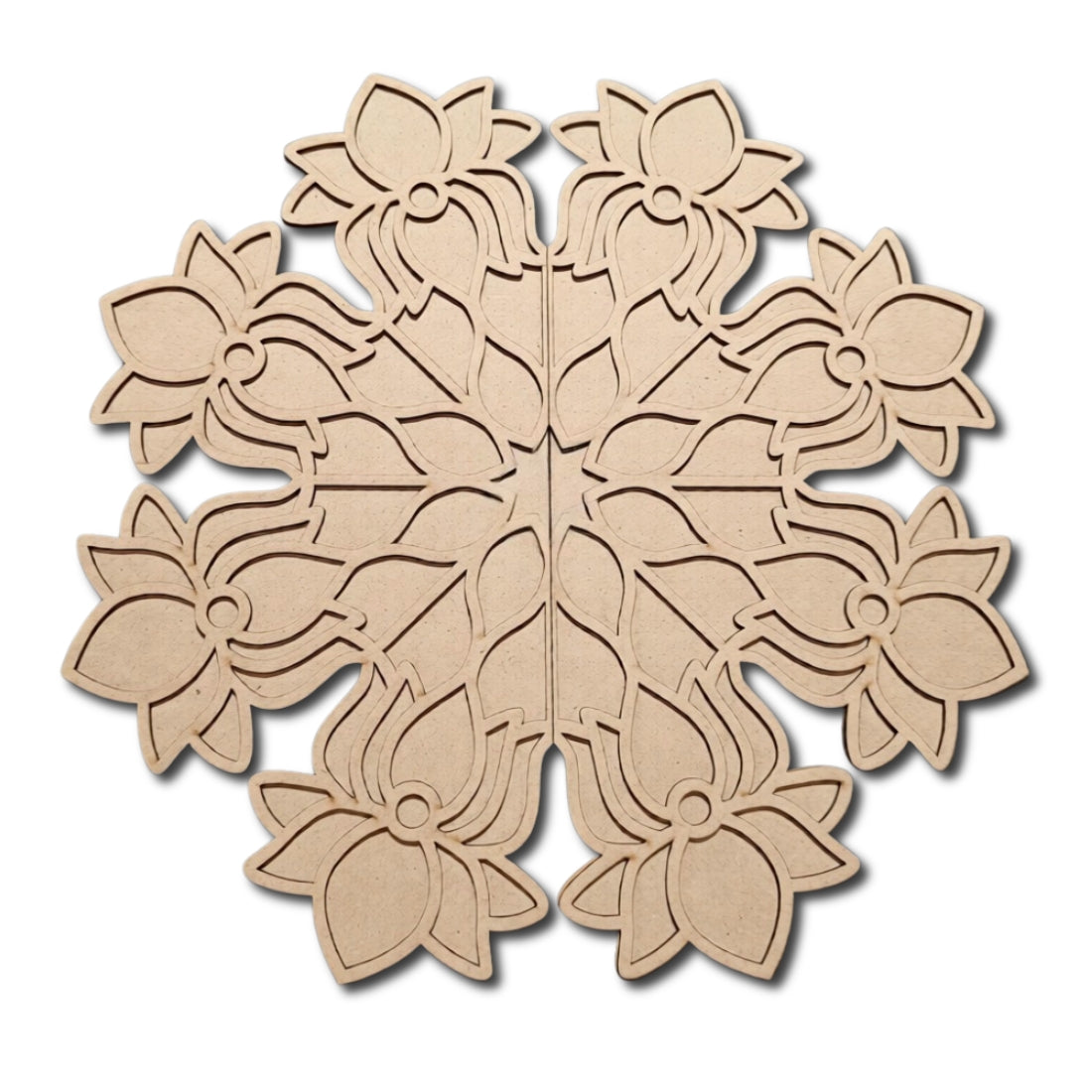 MDF Rangoli Design- 2