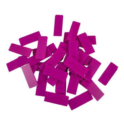 Color Glass Mirror- Rectangle- 25MM