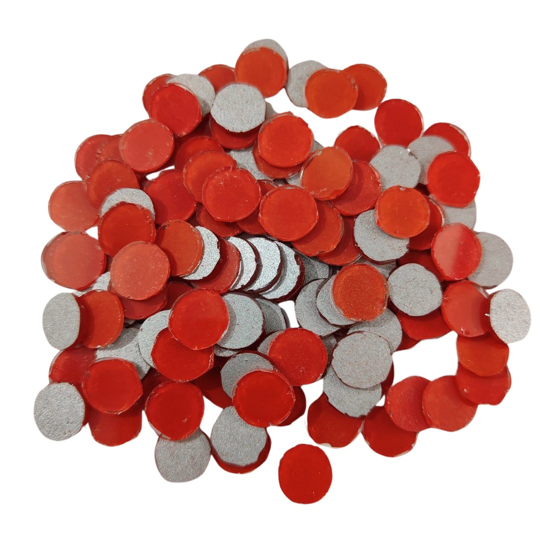 Color Glass Mirror- Round- 12MM