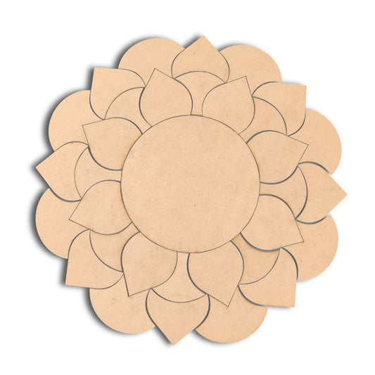 MDF Rangoli Cutouts Design-4