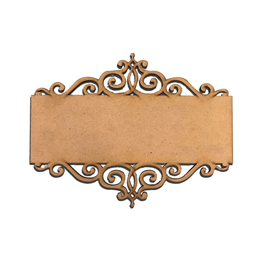 Rectangle Designer Name Plate Design-2