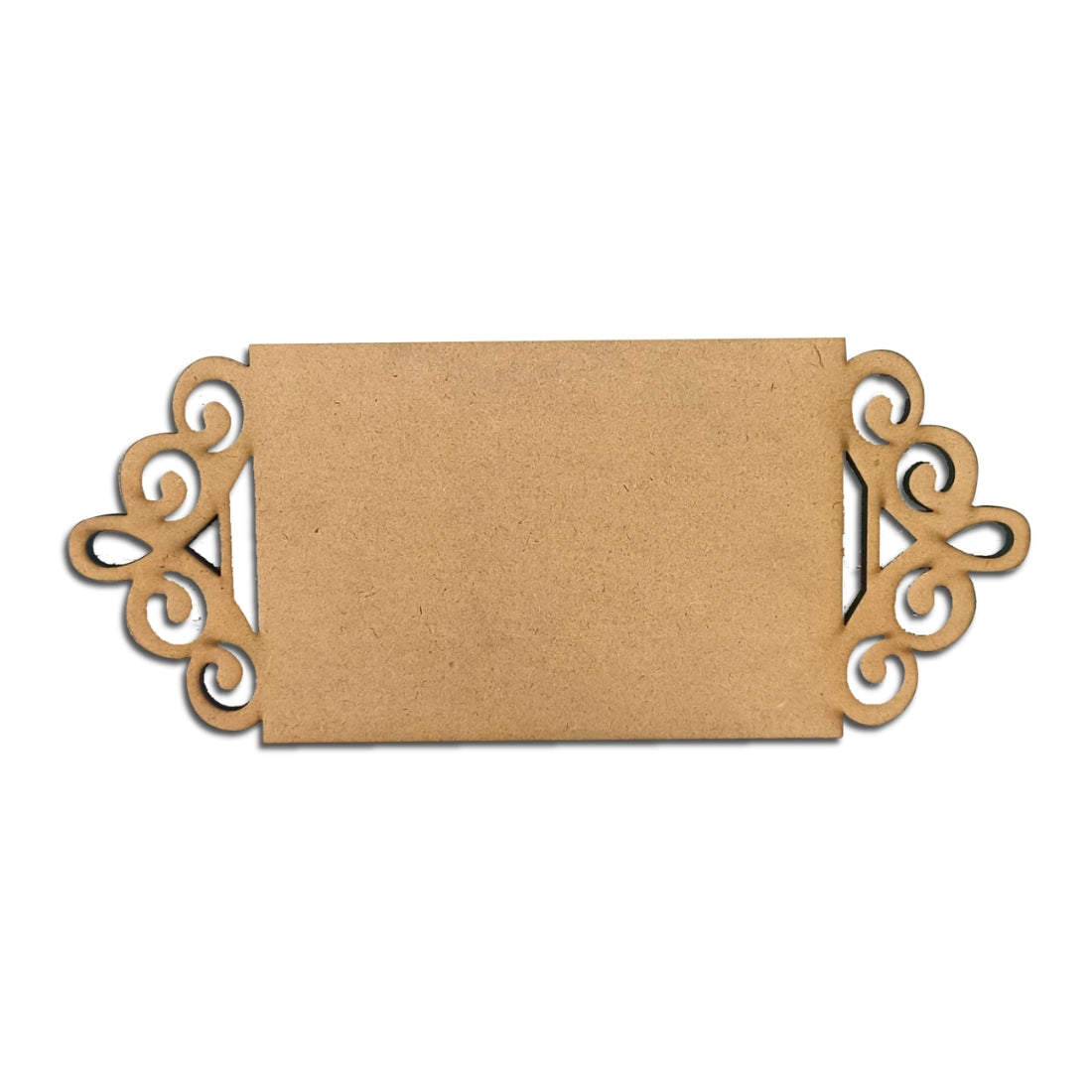Rectangle Designer Name Plate Design-3