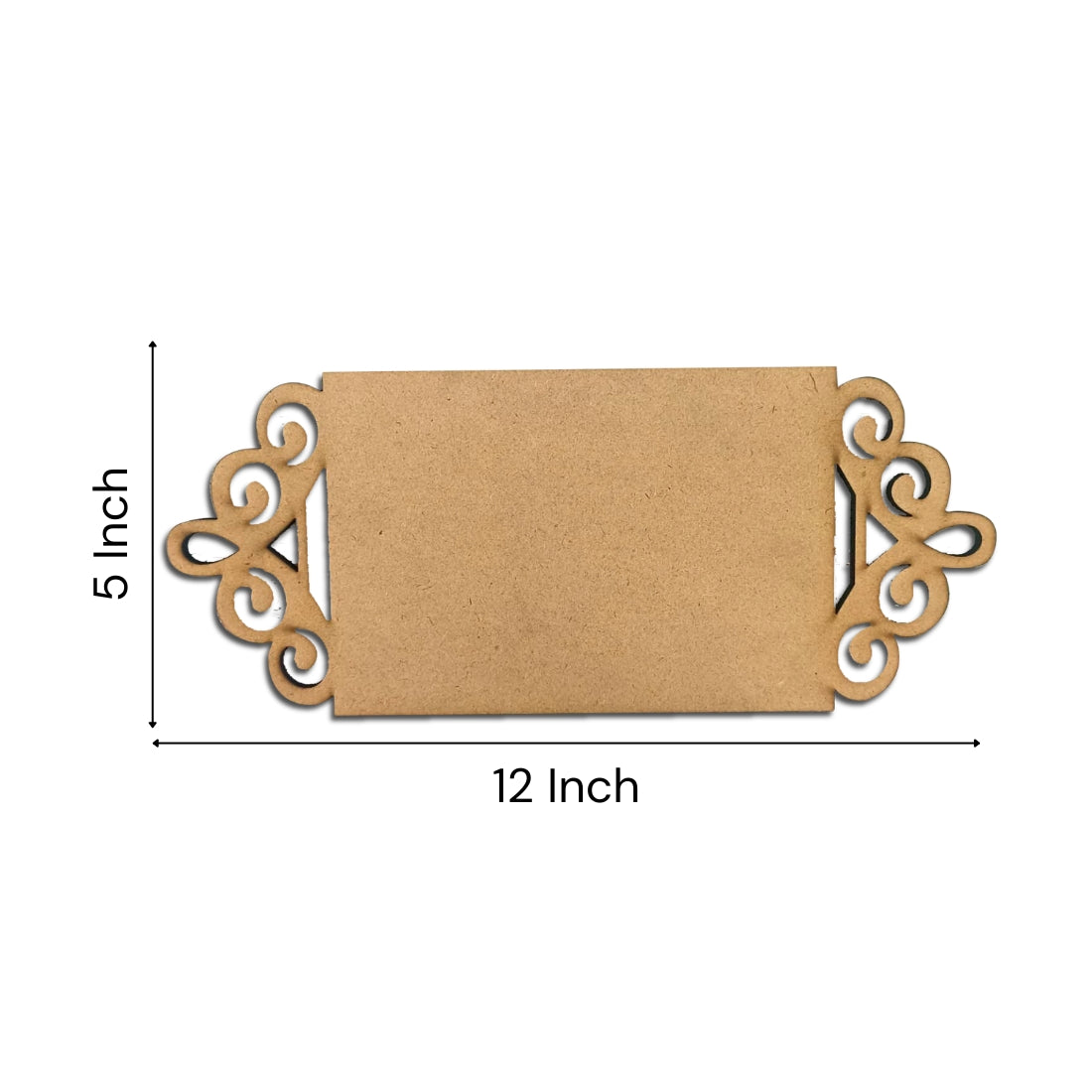 Rectangle Designer Name Plate Design-3