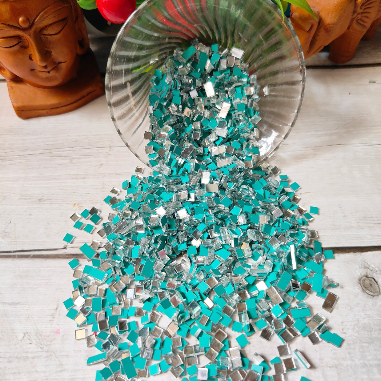 Glass Mirror- Square 6MM