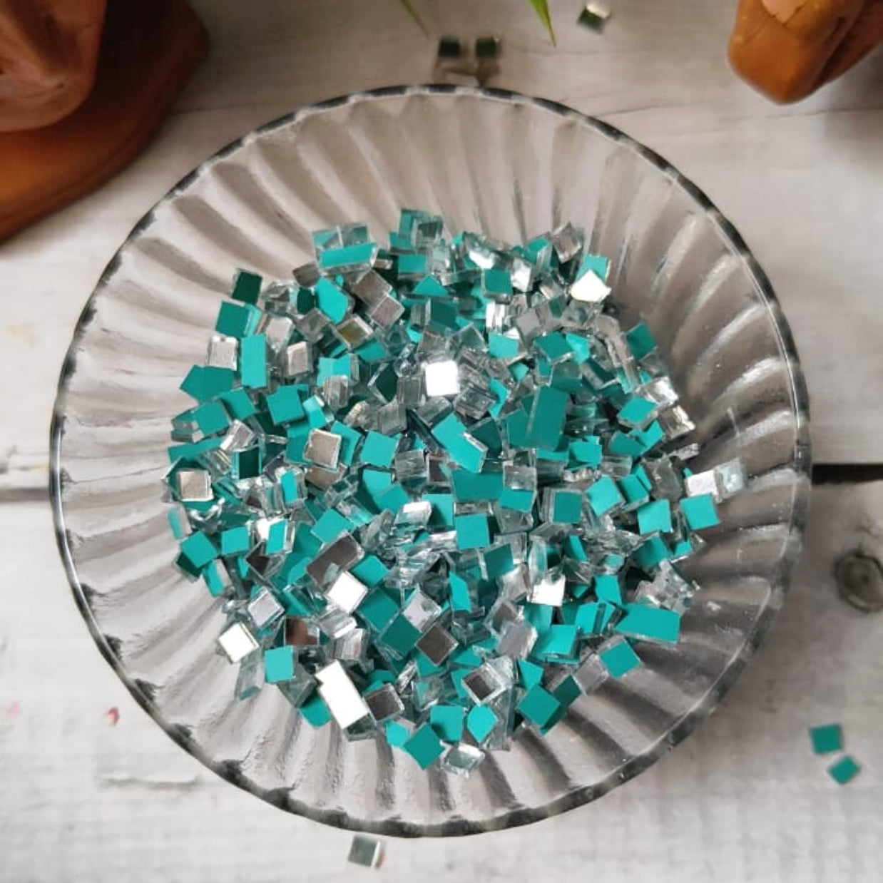 Glass Mirror- Square 6MM