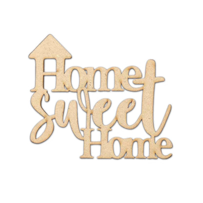 Home Sweet Home Text Design 1