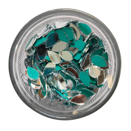 Glass Mirror- Tear Drop- 22MM