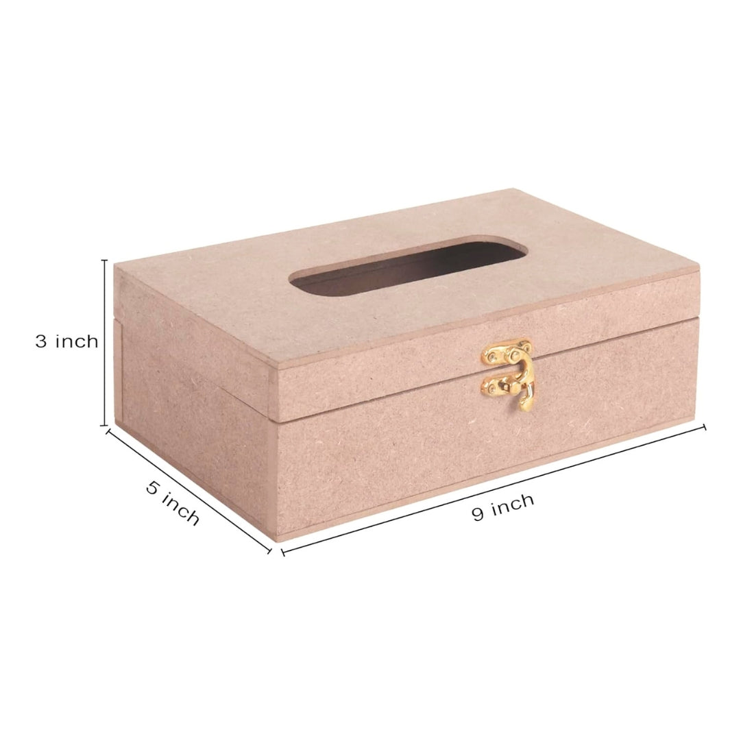 MDF Tissue Box