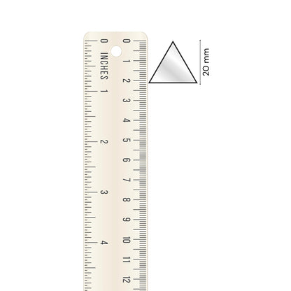 Glass Mirror- Triangle- 20MM