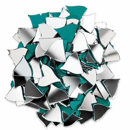Glass Mirror- Half Leaf- 20MM