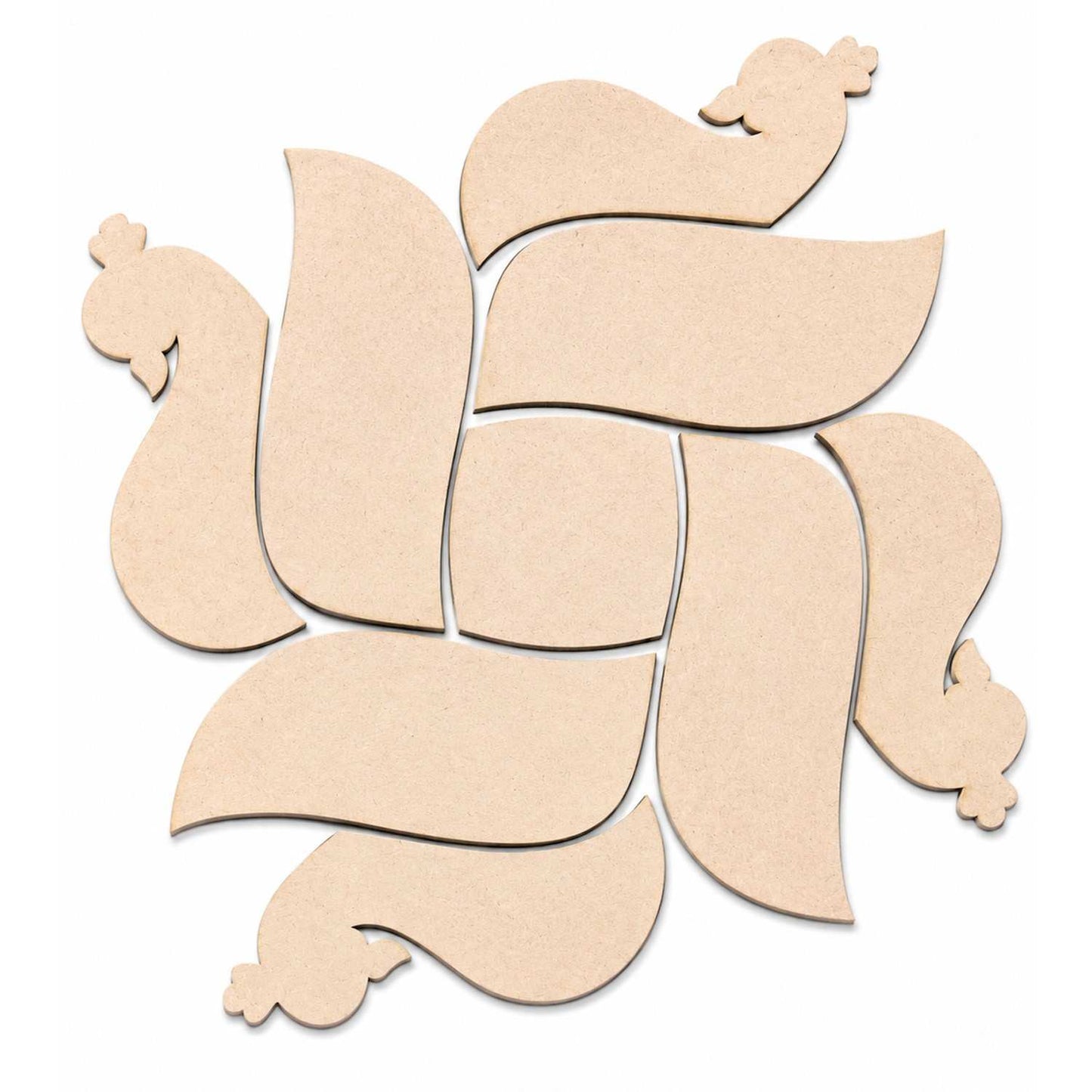 MDF Rangoli Cutouts Design-21