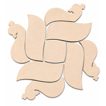 MDF Rangoli Cutouts Design-21