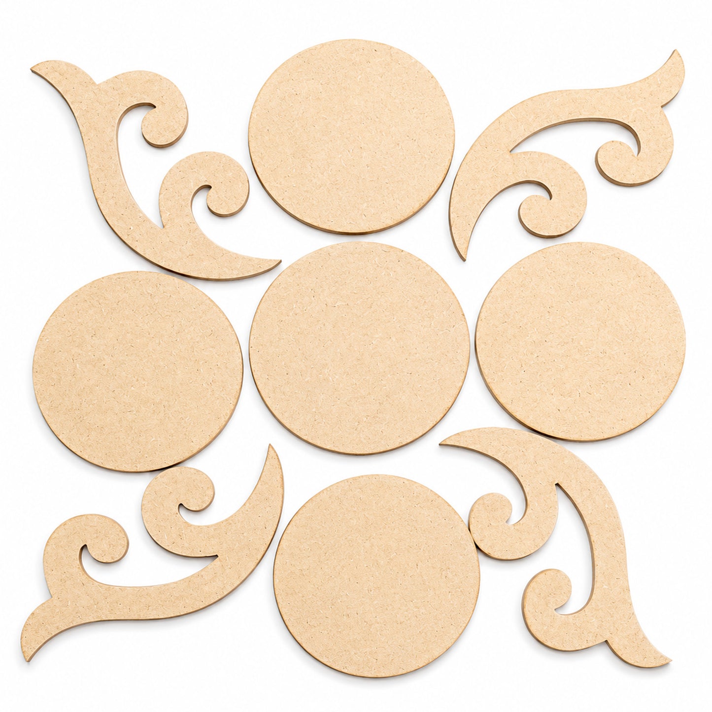MDF Rangoli Cutouts Design-23