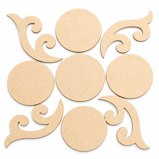 MDF Rangoli Cutouts Design-23
