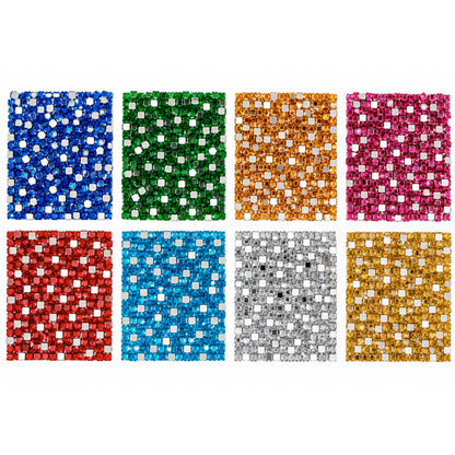 Square Rhinestones - Multi Color