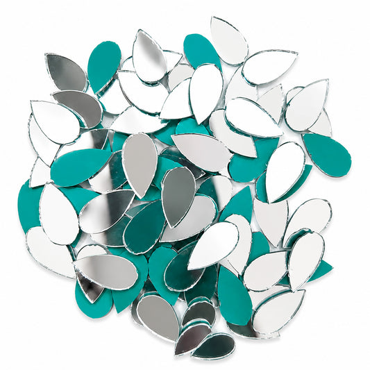 Glass Mirror- Tear Drop- 22MM
