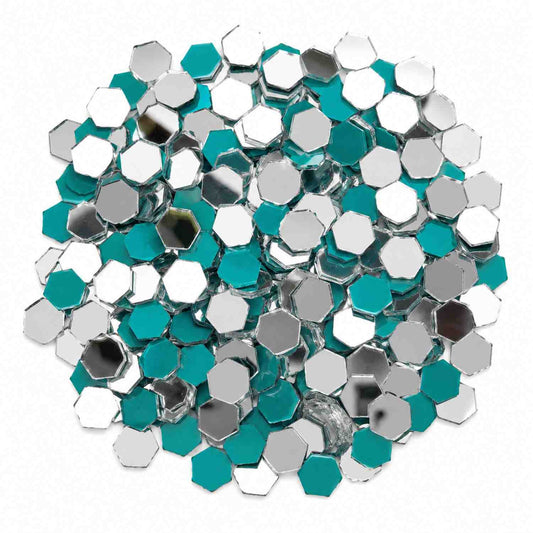 Glass Mirror- Hexa- 13mm