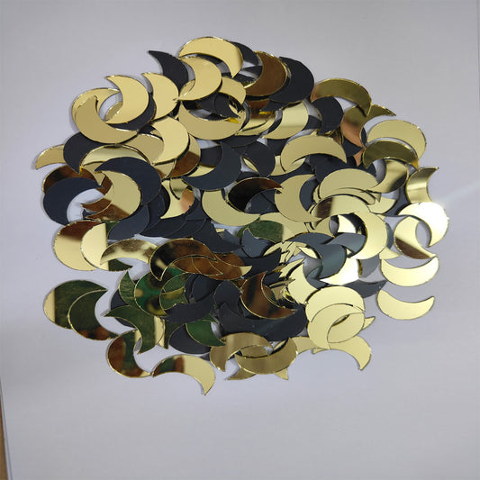 Golden Glass Mirror- Moon