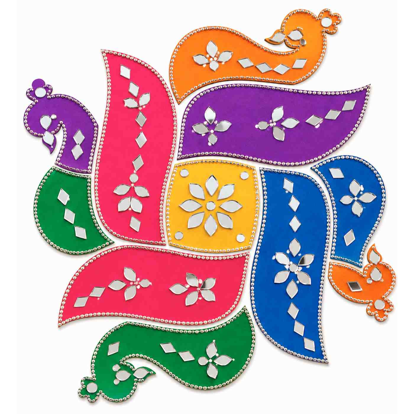 MDF Rangoli Cutouts Design-21
