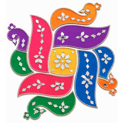 MDF Rangoli Cutouts Design-21
