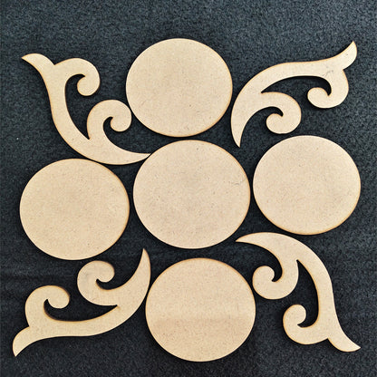MDF Rangoli Cutouts Design-23