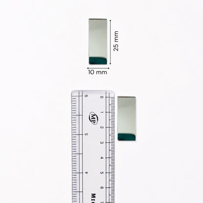 Glass Mirror- Rectangle- 25MM