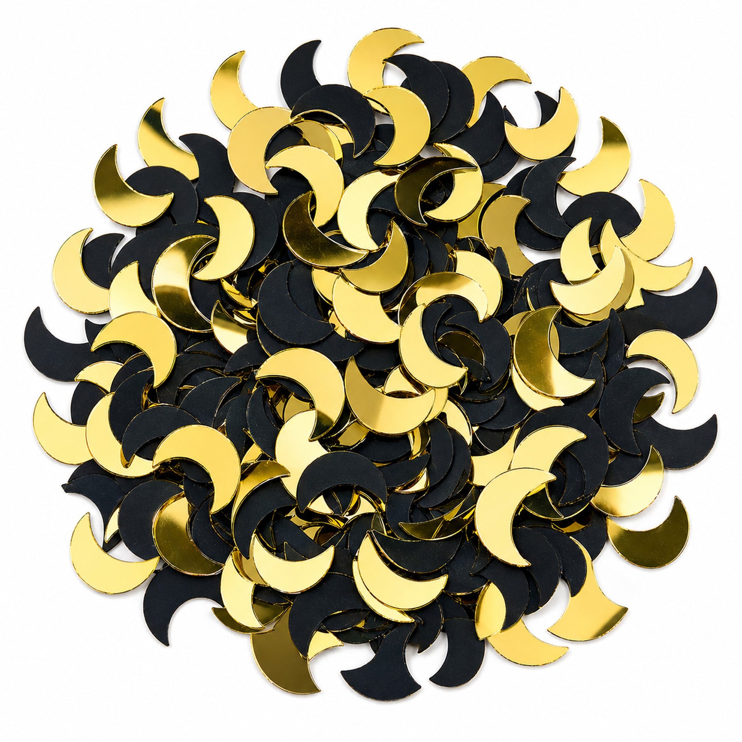 Golden Glass Mirror- Moon