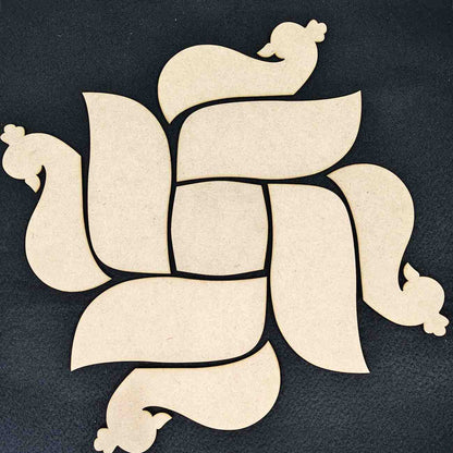 MDF Rangoli Cutouts Design-21