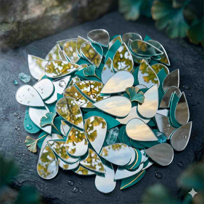 Glass Mirror- Tear Drop- 26MM