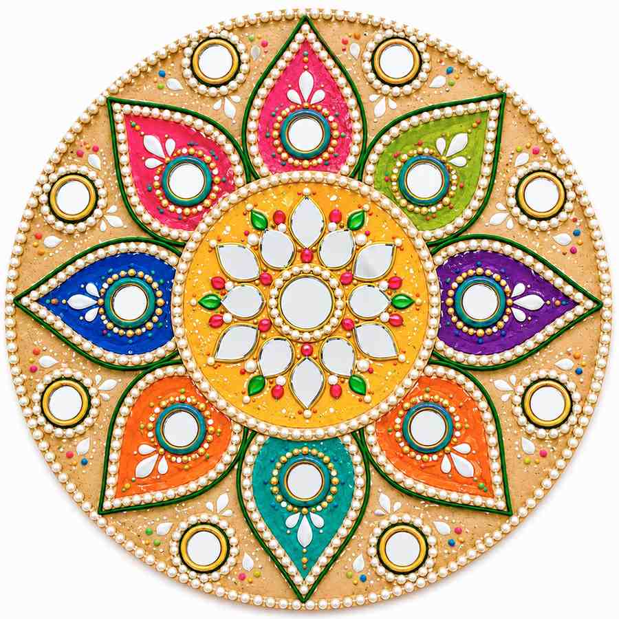 MDF Rangoli Cutouts Design-22