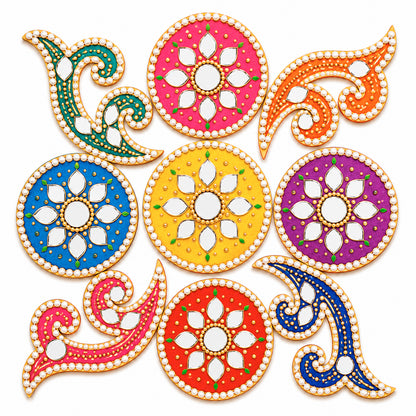 MDF Rangoli Cutouts Design-23