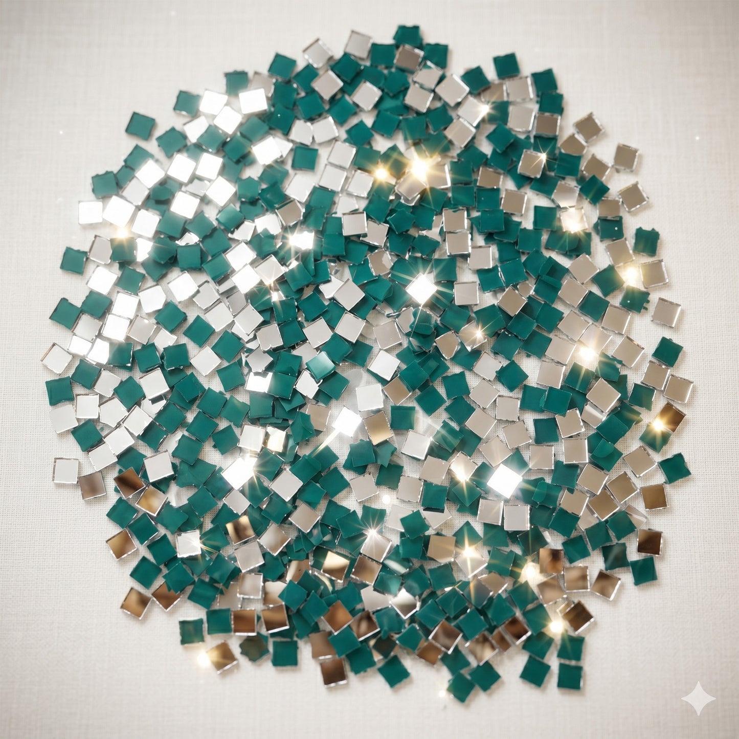Glass Mirror- Square 10MM