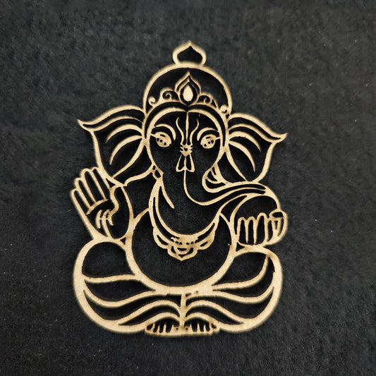 3mm MDF Ganesha Cutouts Design-01