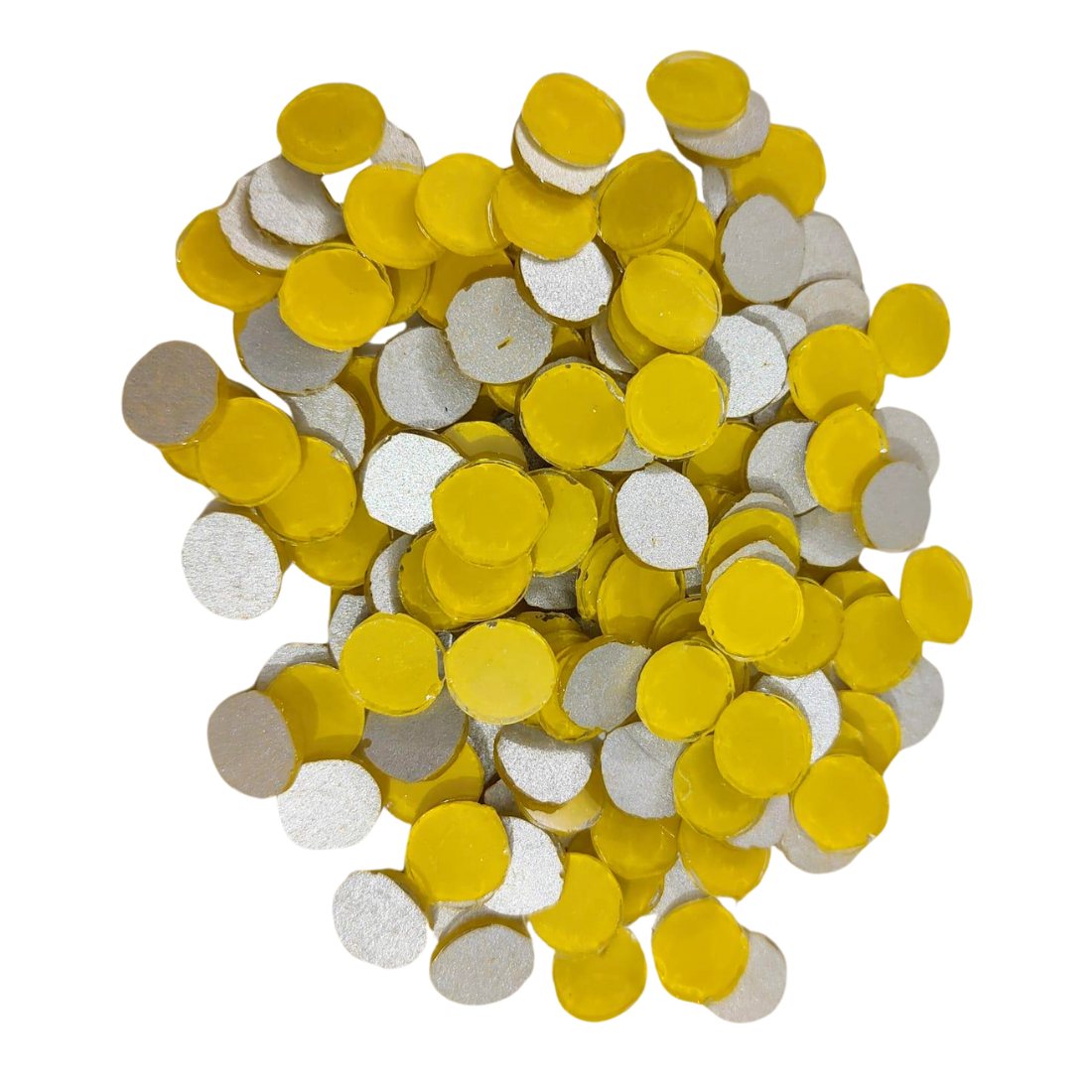 Color Glass Mirror- Round- 12MM