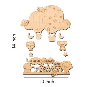 Kids Nameplate- Animal Theme