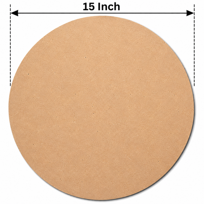 MDF Round Base (Circle)