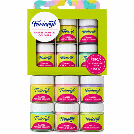 Fevicryl Pastel Acrylic Colours