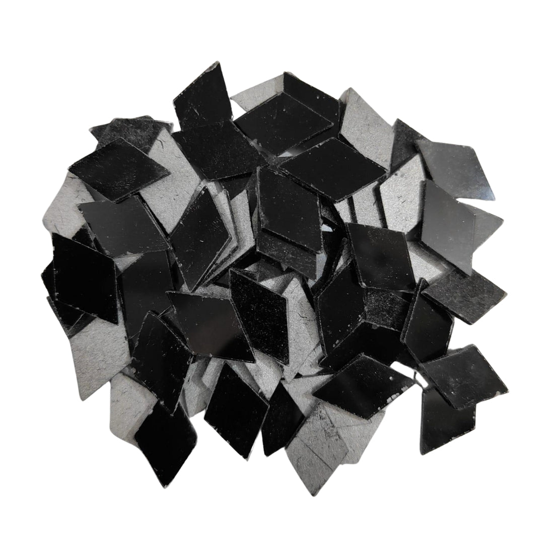 Color Glass Mirror- Diamond- 25MM