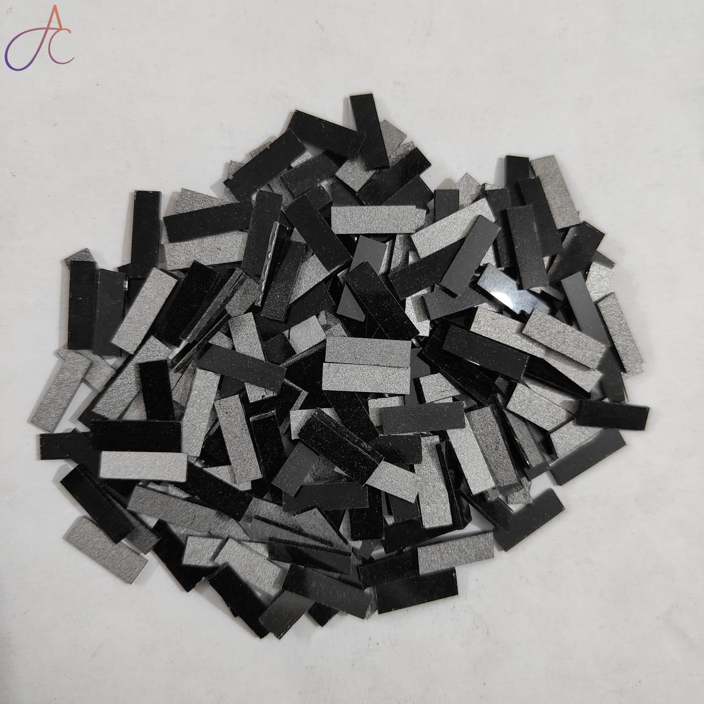 Color Glass Mirror- Rectangle- 15MM