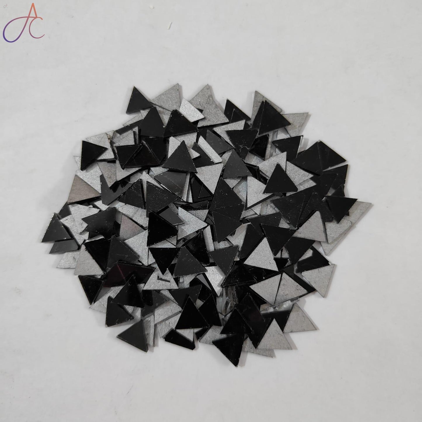 Color Glass Mirror-Triangle- 13MM