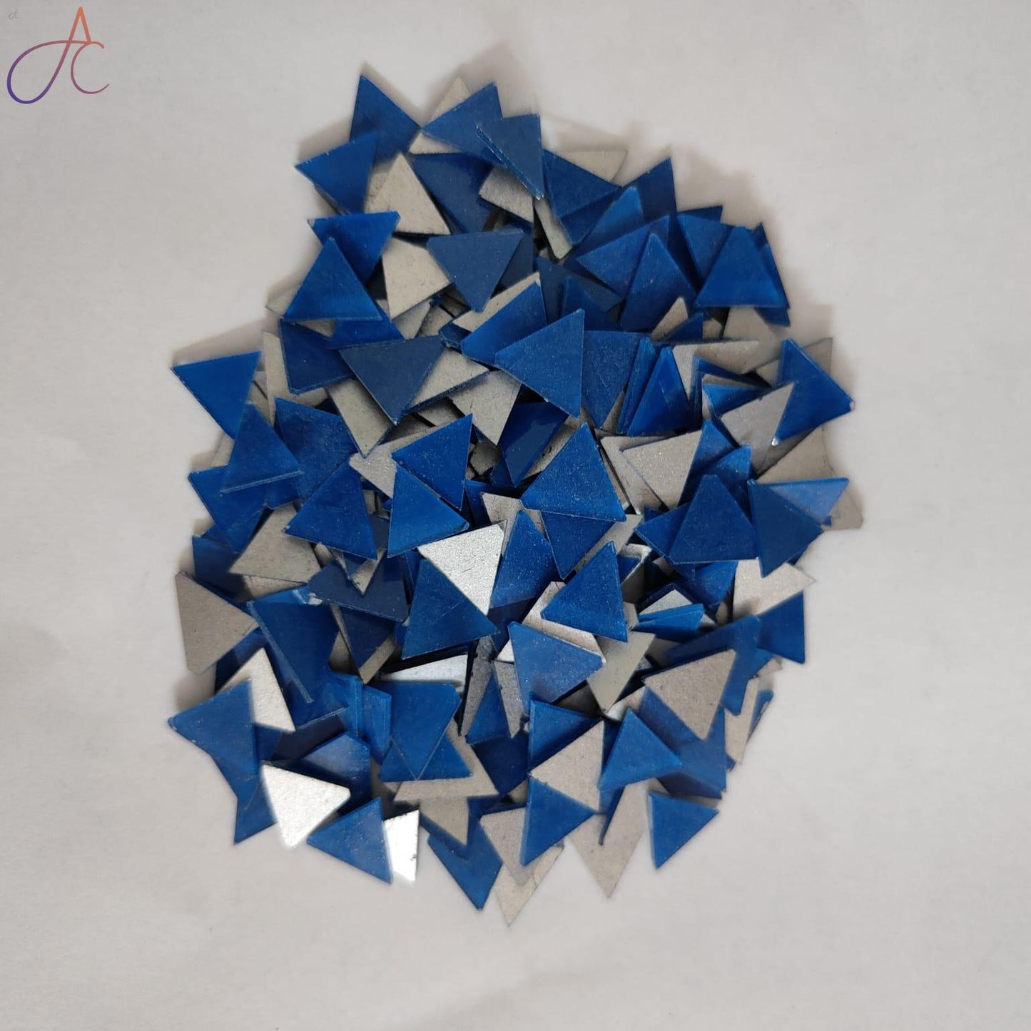 Color Glass Mirror-Triangle- 13MM