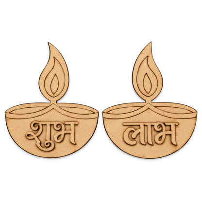 MDF Diya Shubh Labh