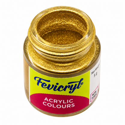 Fevicryl Acrylic Golden Dust- 5gms